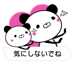 Mollycoddle Panda_3 sticker #11705358