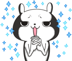 Rabbit, corresponding convincing sticker #11706302