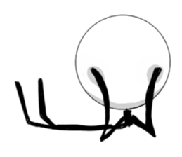 Shiromaru man Part 2 sticker #11706874