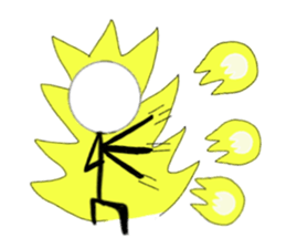 Shiromaru man Part 2 sticker #11706877