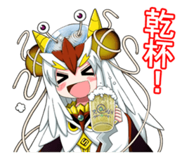 Moe !! Serendipity of cosmos sticker #11706949