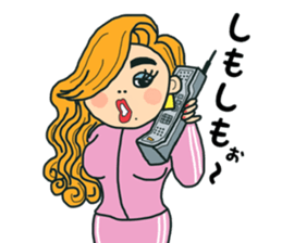 Bubbly gal sticker #11706960