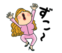 Bubbly gal sticker #11706966