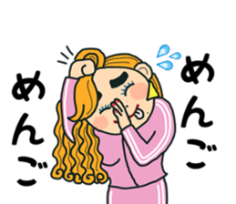 Bubbly gal sticker #11706994