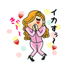 Bubbly gal sticker #11706997