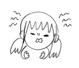 Mayuzou and her sticker #11707120