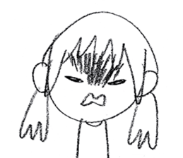 Mayuzou and her sticker #11707122