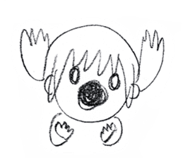 Mayuzou and her sticker #11707124