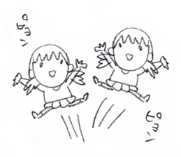 Mayuzou and her sticker #11707138