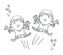 Mayuzou and her sticker #11707138