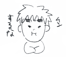 Mayuzou and her sticker #11707156