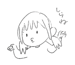 Mayuzou and her sticker #11707158