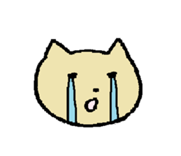 Daily life of a naughty kitten sticker #11707388