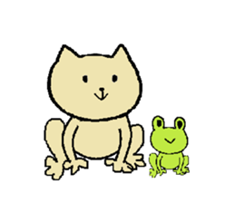 Daily life of a naughty kitten sticker #11707392