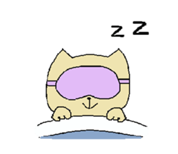 Daily life of a naughty kitten sticker #11707398