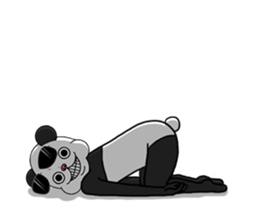 The panda loves money2 sticker #11707544