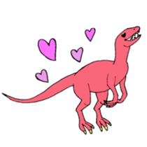 feelings of dinosaur sticker #11707728