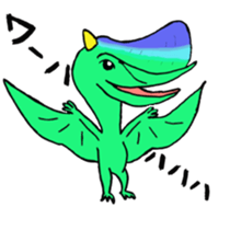 feelings of dinosaur sticker #11707731