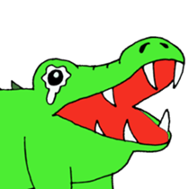 feelings of dinosaur sticker #11707746