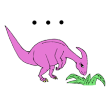 feelings of dinosaur sticker #11707757