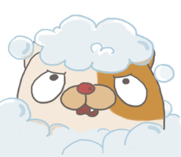 Fat nerd cat sticker #11707813