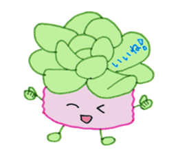 succulent plants's family sticker #11708630