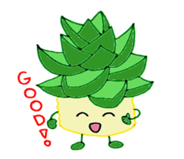 succulent plants's family sticker #11708631