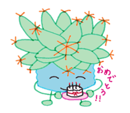 succulent plants's family sticker #11708633