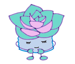 succulent plants's family sticker #11708637