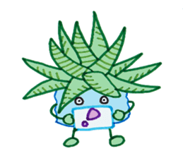 succulent plants's family sticker #11708639