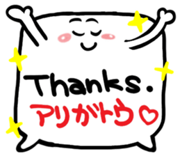 A pictograph Reaction (English).3 sticker #11709440