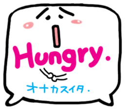 A pictograph Reaction (English).3 sticker #11709463