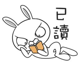 Swagger rabbit 1 sticker #11710443