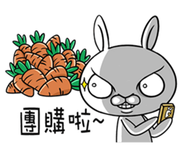 Swagger rabbit 1 sticker #11710445