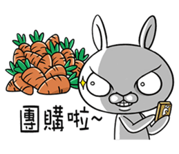 Swagger rabbit 1 sticker #11710445