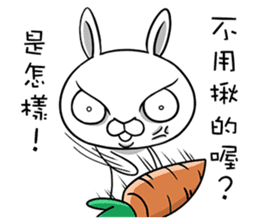 Swagger rabbit 1 sticker #11710446