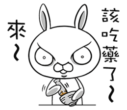 Swagger rabbit 1 sticker #11710448