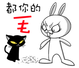 Swagger rabbit 1 sticker #11710471