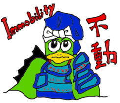 Samurai kamonosuke come. sticker #11710671