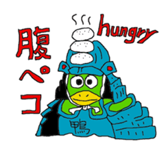 Samurai kamonosuke come. sticker #11710674