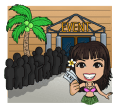 Aloha Lani Celebrates sticker #11710726