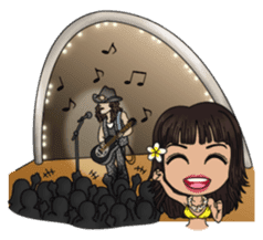 Aloha Lani Celebrates sticker #11710728