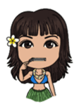 Aloha Lani Celebrates sticker #11710731