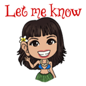 Aloha Lani Celebrates sticker #11710757