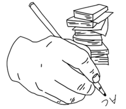 Right-hand girl friend sticker #11710765