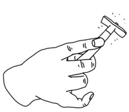 Right-hand girl friend sticker #11710785