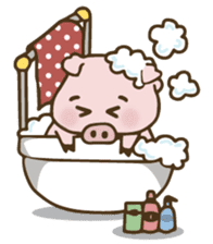 Pepin - The Lazy Pig sticker #11710811