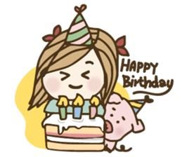 Pepin - The Lazy Pig sticker #11710813