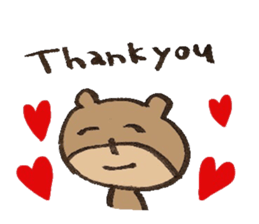 cat(stick nose) sticker #11710963