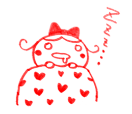 Kawaii Ringo-chan sticker #11711841